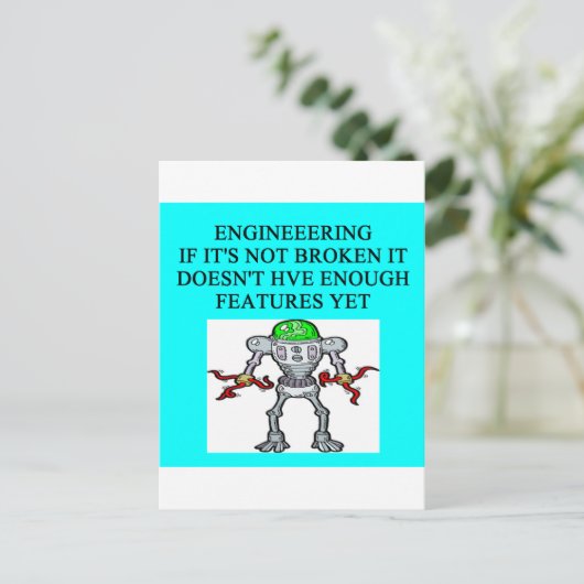ENGINEERING ポストカード (スタンド正面)