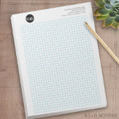 Engineering Graph Pad Calcpad with Company Logo ノートパッド