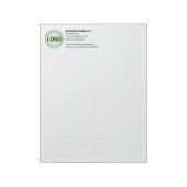 Engineering Graph Pad with Company Logo ノートパッド (回転)