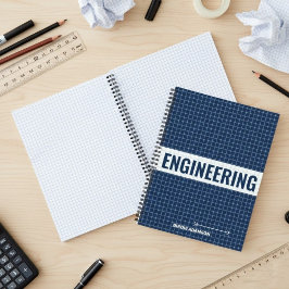 Engineering Graph Paper Design | Custom Geometry ノートブック