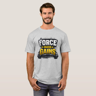 Engineering Greatness: 筋肉増量ジム Tシャツ
