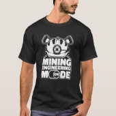 Engineering Hard Hat Mechanical Aerospace Mining E Tシャツ (正面)
