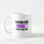 Engineering Major Student Future Engineer Gift コーヒーマグカップ (左)