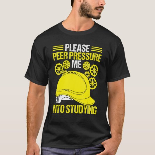 Engineering School Graduation Humor Funny Engineer Tシャツ (正面)