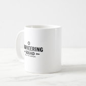 Engineering Squad Mug – Build. Fix. Repeat. コーヒーマグカップ (正面左)