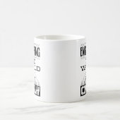 Engineering The World Civilly Cool Civil Engineer コーヒーマグカップ (中央)