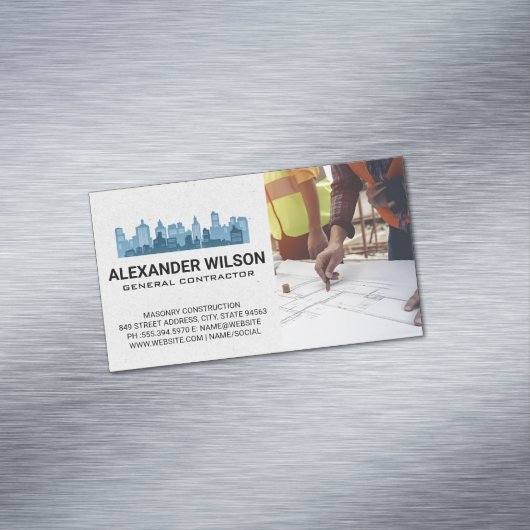 Engineers Blueprints | City Skyline マグネット名刺 (インサイチュ)