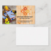 Engineers Planning Build | Construction Builder 名刺 (正面/裏面)