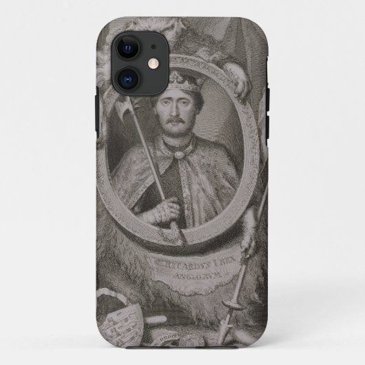 Englanのリチャード一世「Coeur de Lion」(1157-99年の)王 Case-Mate iPhoneケース (裏面)