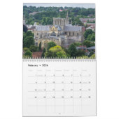 England 2026 Calendar カレンダー (2月 2026)
