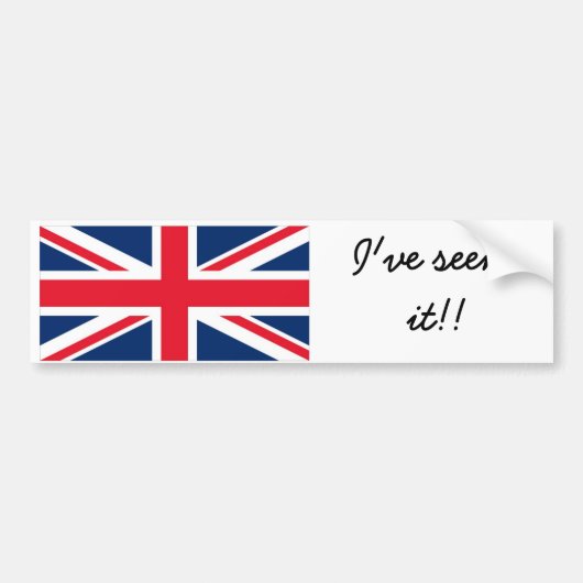 England bumber sticker バンパーステッカー (正面)