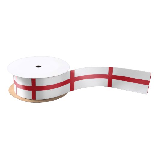 England flag  サテンリボン (リール)