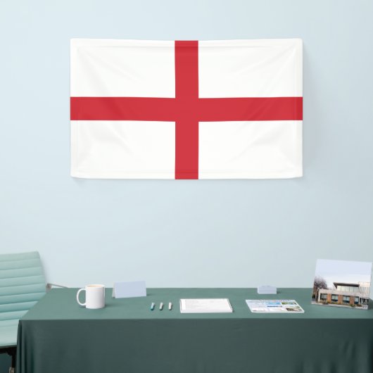England flag  横断幕 (トレードショー)