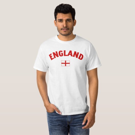 England Flag Tシャツ (正面フル)