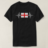 England Heartbeat Tシャツ (デザイン正面)