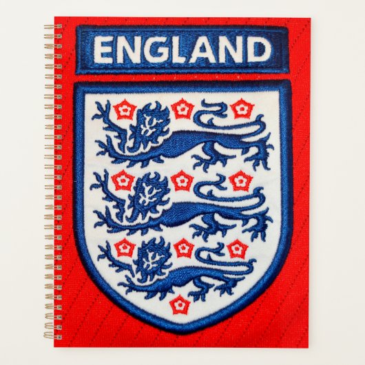 England International Football club badge プランナー手帳 (正面)