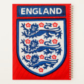 England International Football club badge プランナー手帳 (裏面)