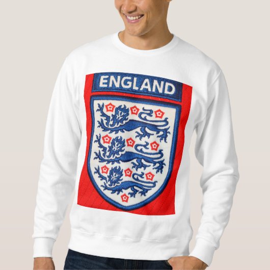 England International Football club badge T-Shirt スウェットシャツ (正面)
