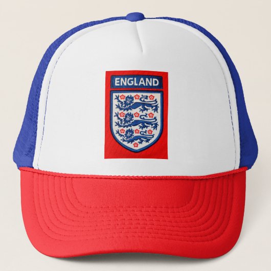 England International Football club Trucker Hat キャップ (正面)