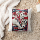 England Lion Strike Soccer, Football Pride Gift クッション (ブランケット)