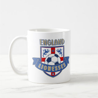 England Lionesses Soccer Crest (#02) Mug コーヒーマグカップ