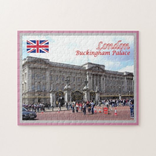 England - London - Buckingham palace - ジグソーパズル (横)
