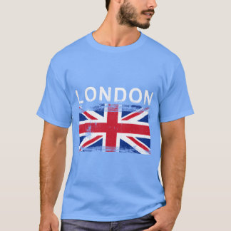 England London City Flag family Tシャツ
