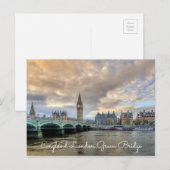England London Green Bridge on Sewaterはがき ポストカード (正面/裏面)