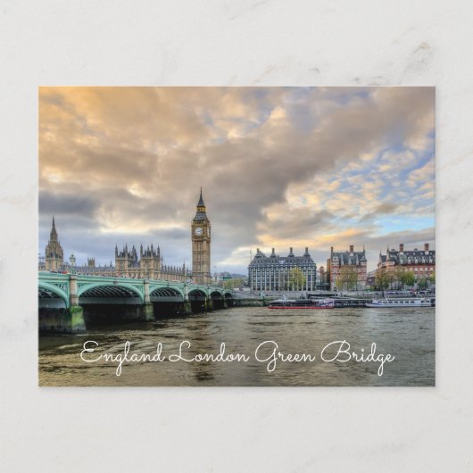England London Green Bridge on Sewaterはがき ポストカード (正面)