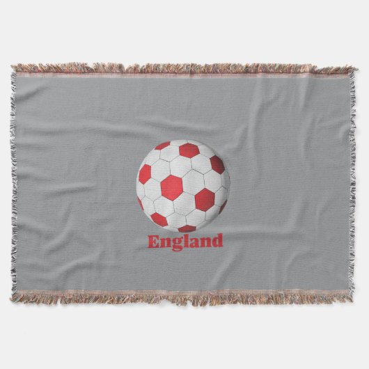 England Soccer スローブランケット (正面)