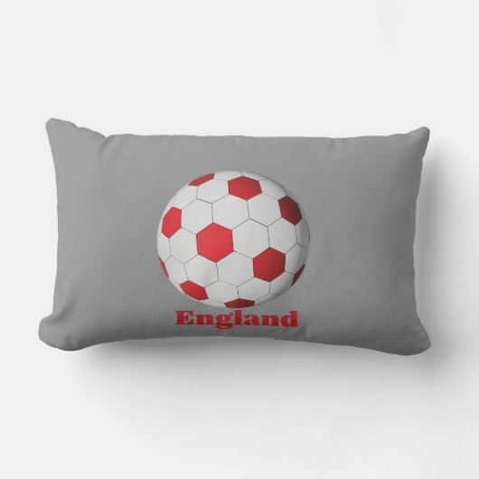 England Soccer ランバークッション (正面)