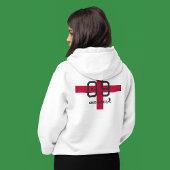 England St George Cross Patriotic Custom Name パーカ