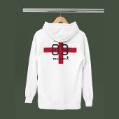 England St George Cross Patriotic Custom Name パーカ
