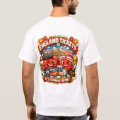 England Tickets 2026 Tシャツ (裏面)