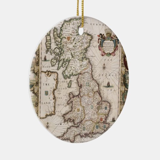 EngliのTymeで分けられたようにイギリス セラミックオーナメント (右)