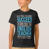 Englieacher If At First You Don't Succeed Funny Sm Tシャツ (正面)