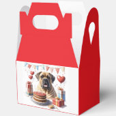 Englische Dogge Mastiff Birthday  フェイバーボックス (見開き)