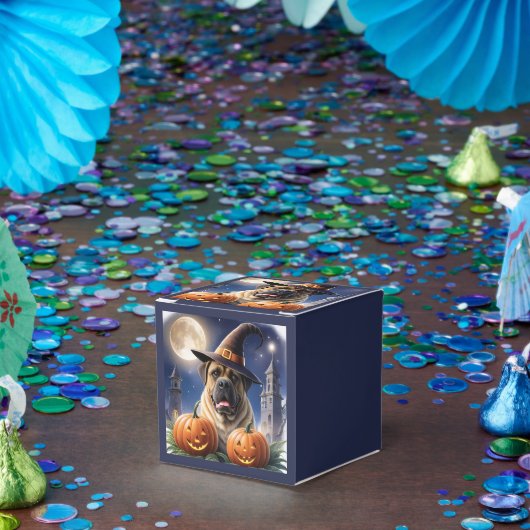 Englische Dogge Mastiff Halloween  フェイバーボックス (パーティー)