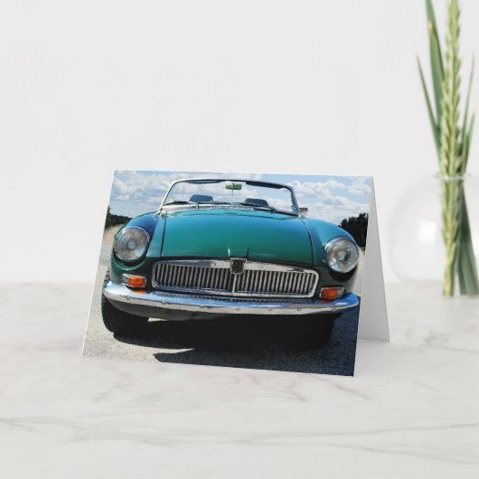 Englischer Oldtimer カード (正面)