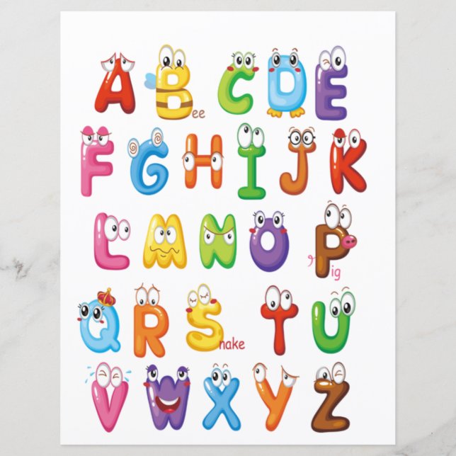 English Alphabet For Kids  (正面)