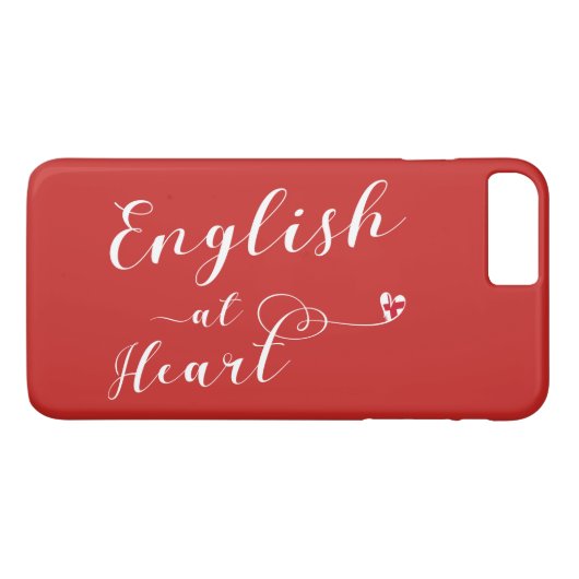 English AtハートMobile Phone Case Case-Mate iPhoneケース (裏面(横))