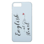 English AtハートMobile Phone Case Case-Mate iPhoneケース (裏面)