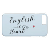 English AtハートMobile Phone Case Case-Mate iPhoneケース (裏面(横))