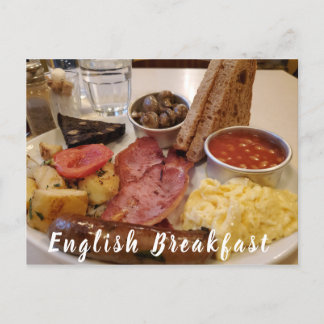 English Breakfastはがき ポストカード