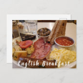 English Breakfastはがき ポストカード (正面/裏面)