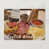 English Breakfastはがき ポストカード (正面)