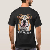 English Bull Dog Tシャツ (裏面)