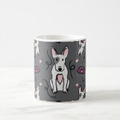 English Bull Terrier Coffee Mug | Cute Dog Lover  コーヒーマグカップ (中央)