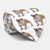 english_bulldog、英国のブルドッグのタイ ネクタイ (ロール)