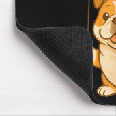 English Bulldog Dog Funny 67 Meme Six Seven Balloo マウスパッド (コーナー)